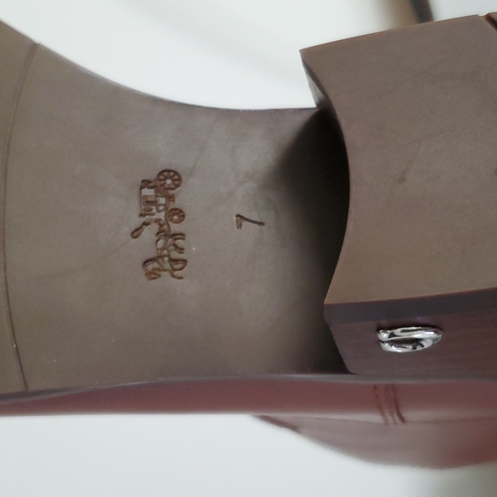 Coach Dannie Leather Ankle Bootie - Picture 14 of 16
